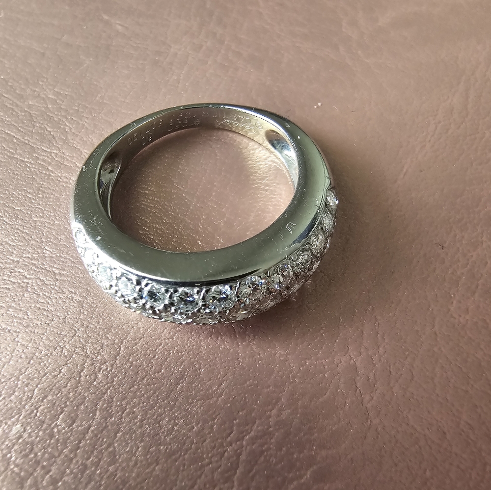 Cartier Platinum diamond ring